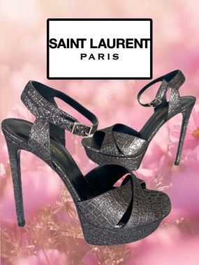 AUTHENTIC SAINT LAURENT LIMITED EDITION HEELS